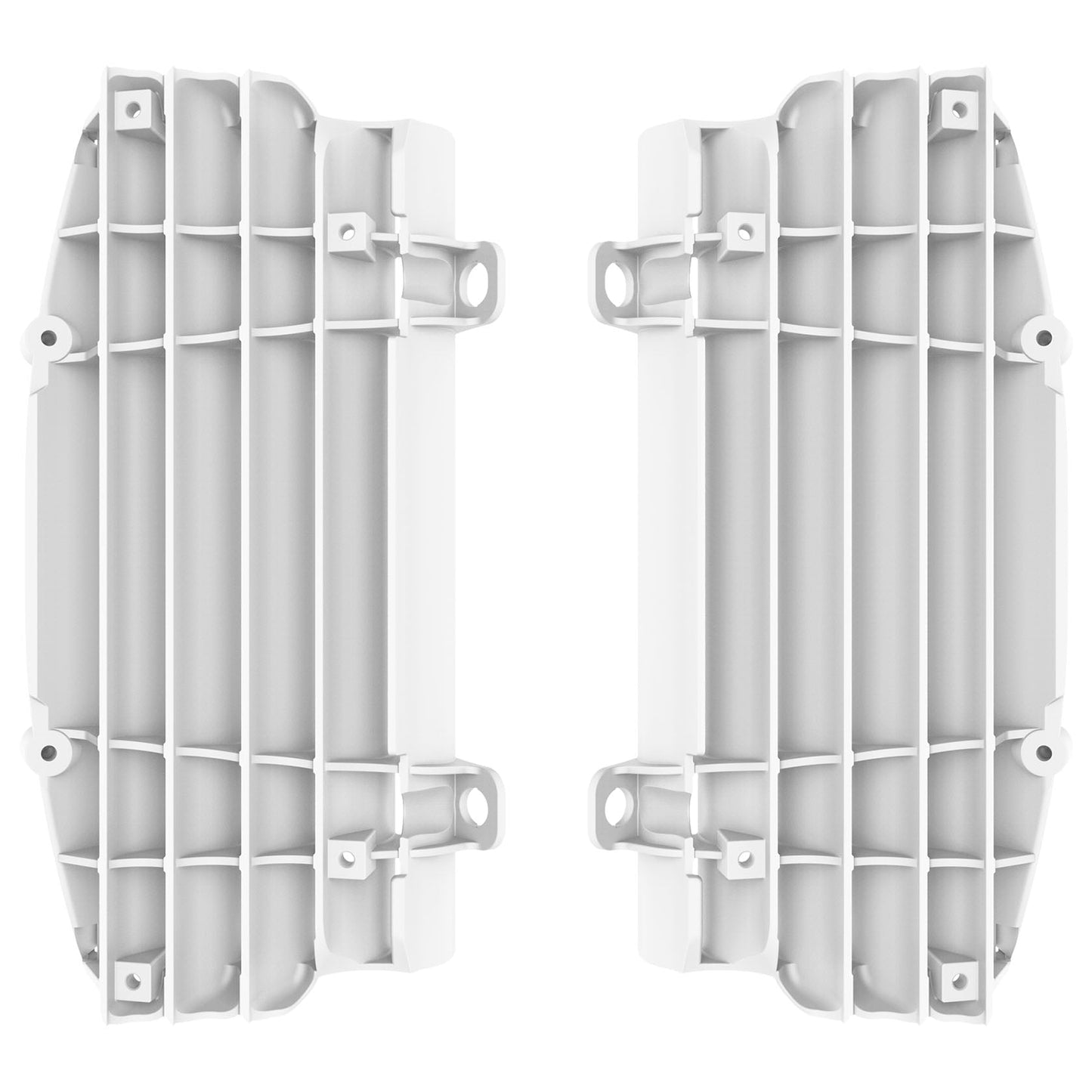 Polisport Husqvarna KTM Radiator Louvers SX SXF TC FC 2016 - 2022 / SX TC 250 EXC EXCF TE FE 2017 - 22, White