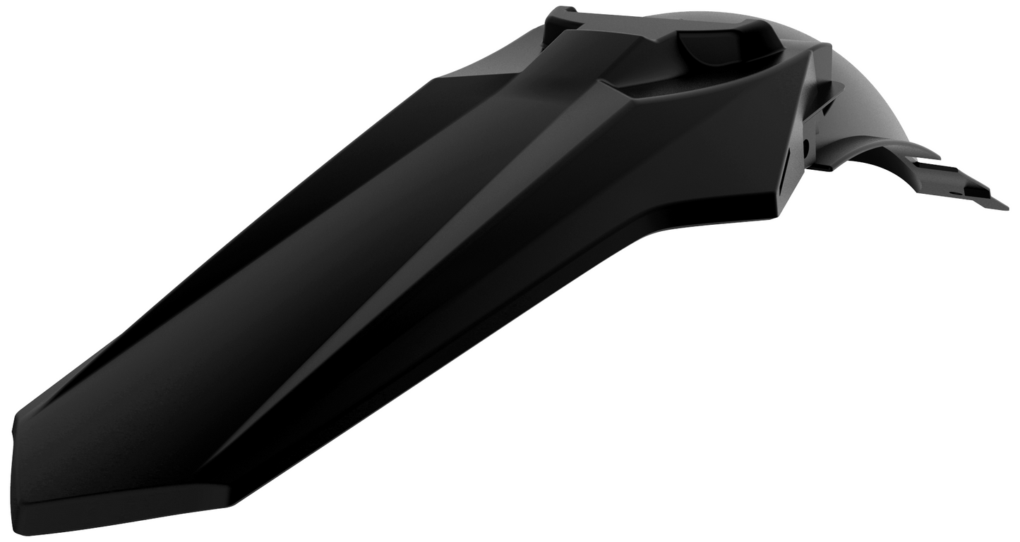 Polisport Suzuki Rear Fender RM 125 RM 250 2001 - 2008 Restyle, Black