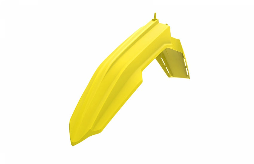 Polisport Suzuki Front Fender RM 125 250 2001 - 2008 RMZ 250 2007 - 2009 RMZ 450 2005 - 07 Restyle, Oem Yellow