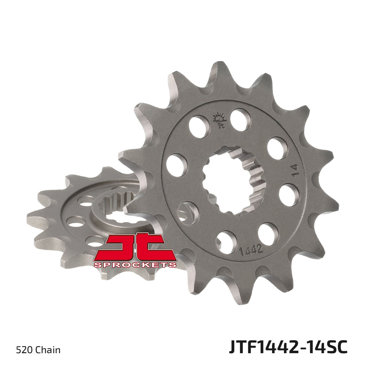 JT Sprockets Steel Self Cleaning Front Sprocket Suzuki RMZ 250 2013 - 2024, 14T