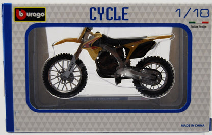 Burago Toy Models 1:18 Suzuki RMZ 450