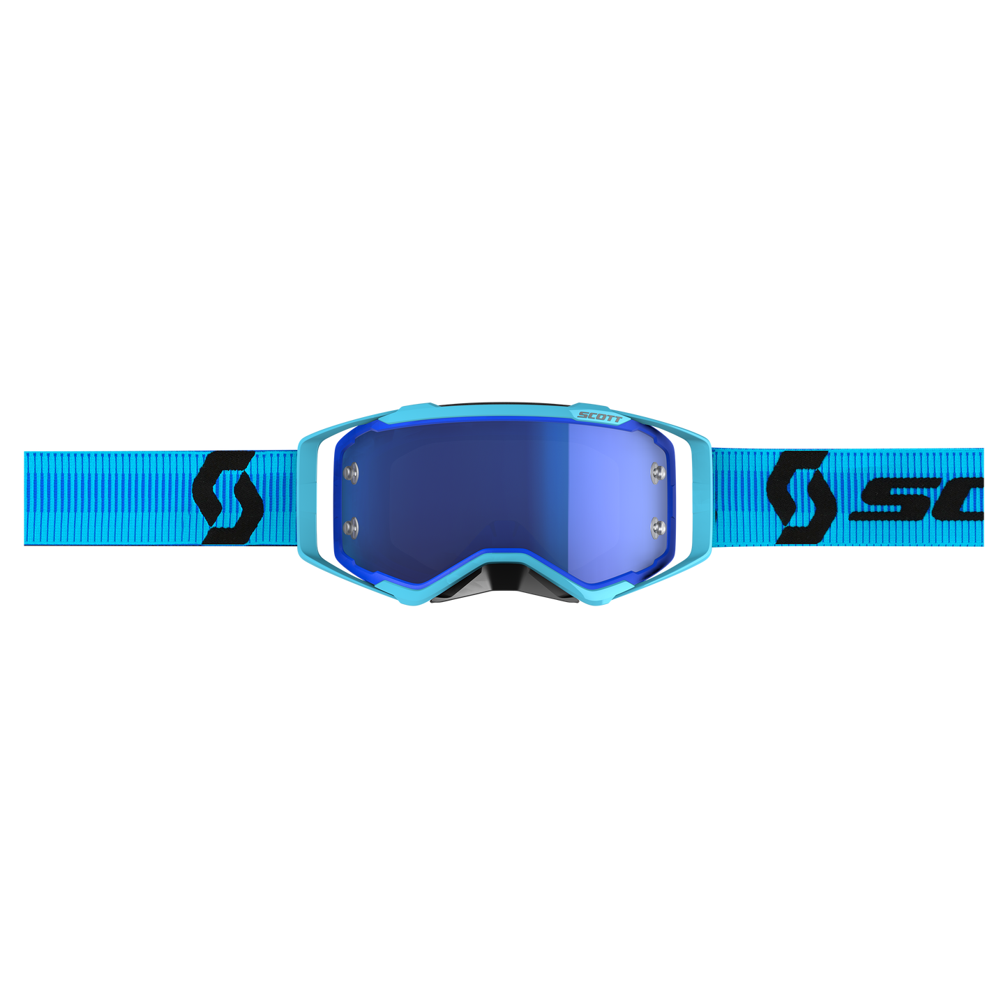 Scott Prospect Goggle, Blue / Black – Electric Blue Chrome Works Lens