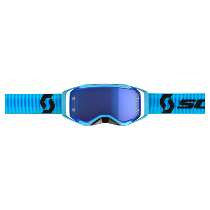 Scott Prospect Goggle, Blue / Black – Electric Blue Chrome Works Lens