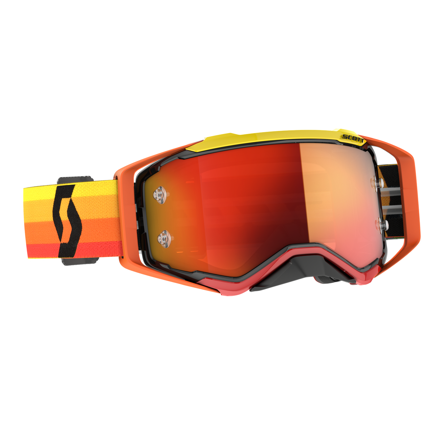 Scott Prospect Goggle, California - Orange / Yellow - Orange Chrome Works Lens