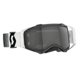 Scott Prospect Sand & Dust Goggle, Premium Black / White - Light Sensitive Works Lens