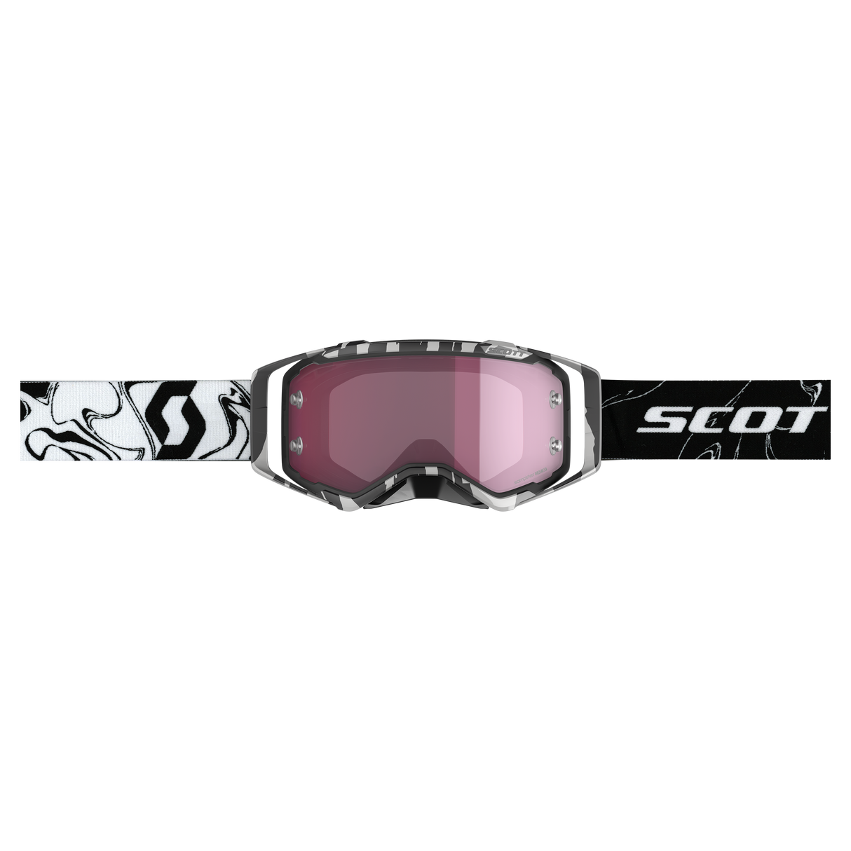 Scott Prospect Amplifier Goggle, Marble Black / White - Rose Chrome Works Lens