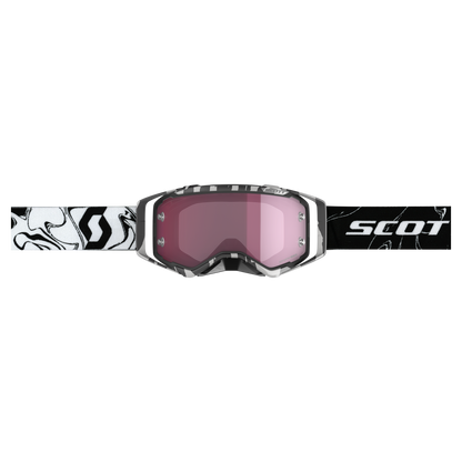 Scott Prospect Amplifier Goggle, Marble Black / White - Rose Chrome Works Lens