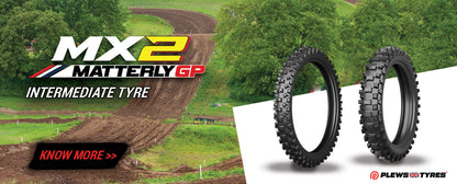 Plews Tyres MX 2 MATTERLY GP Medium Rear - 110 / 90 – 19