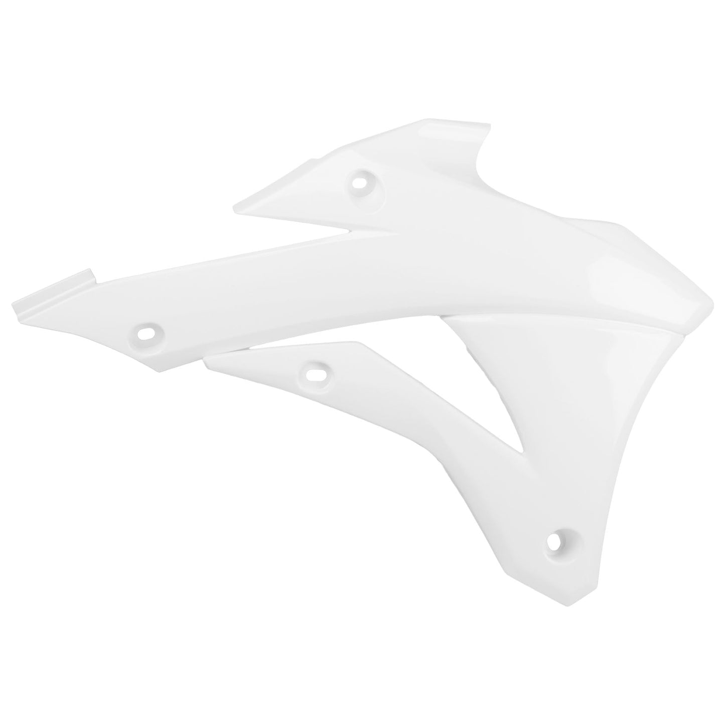 Polisport Kawasaki Radiator Scoops KX 85 100 112 2014 - 2021, White