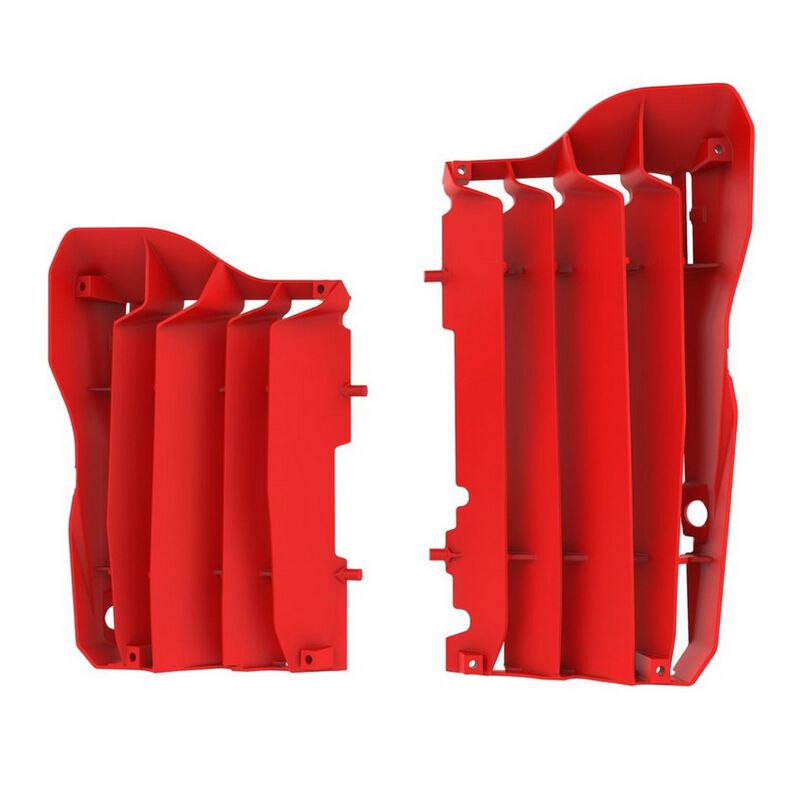 Polisport Honda Radiator Louvers CRF 250 R 2018 - 2019 CRF 250 RX 19, Red