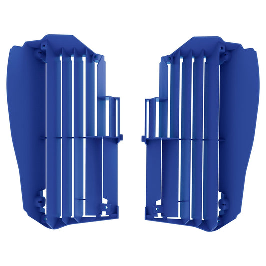 Polisport Yamaha Radiator Louvers YZF 250 2019 - 2022 YZF 450 2018 - 22 WRF 250 YZ 250 FX 20 - 22 WRF 450 YZ 450 FX 19 - 22, Blue