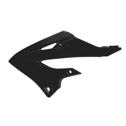 Polisport Yamaha Radiator Scoops YZ 125 YZ 250 2022 - 2023, Black