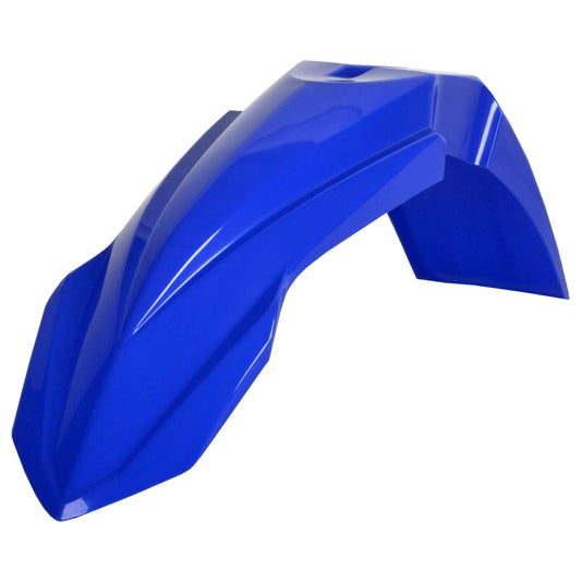 Polisport Yamaha Front Fender YZ 125 250 2015 - 2021 YZF 250 2010 - 2018 YZF 450 10 - 2017 WRF 250 15 - 19 WRF 450 12 - 18, Blue