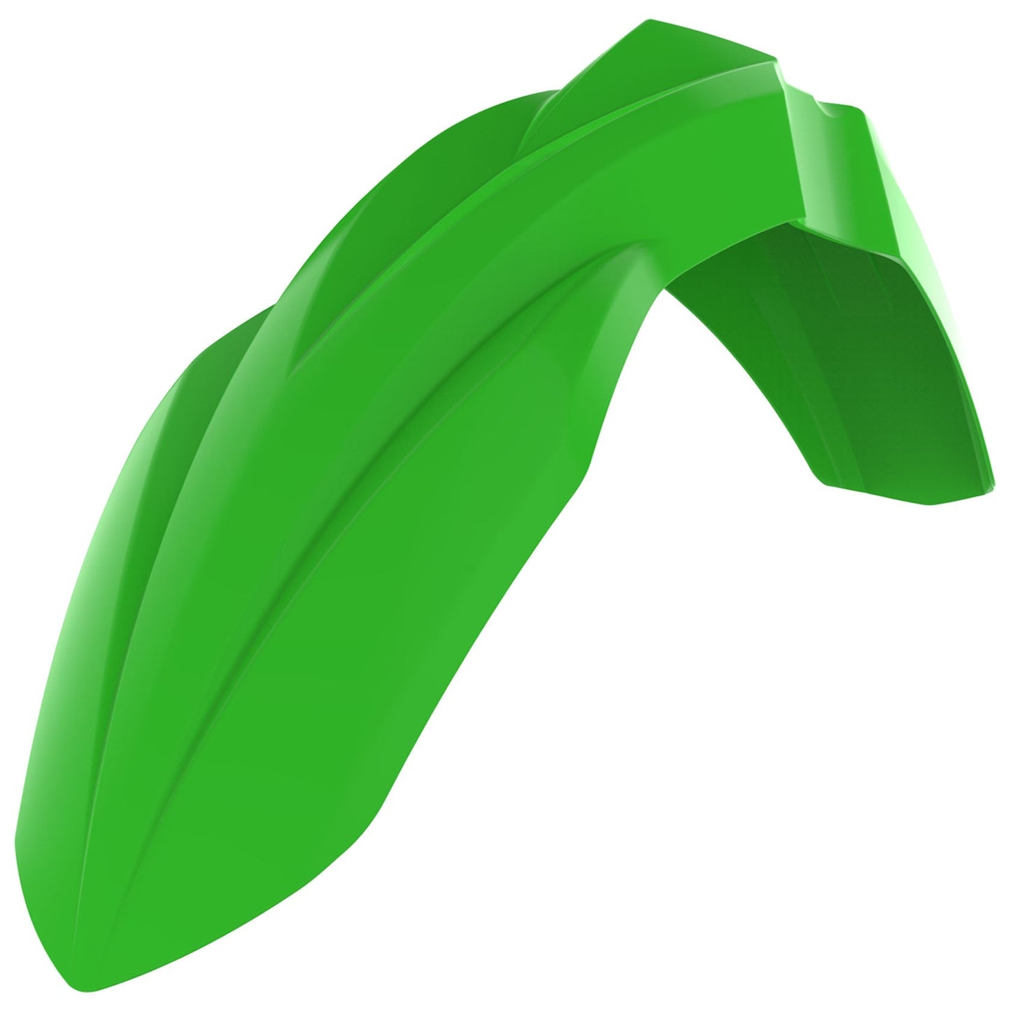 Polisport Kawasaki Front Fender KXF 250 2017 - 2022 KXF 450 2016 - 22, Green