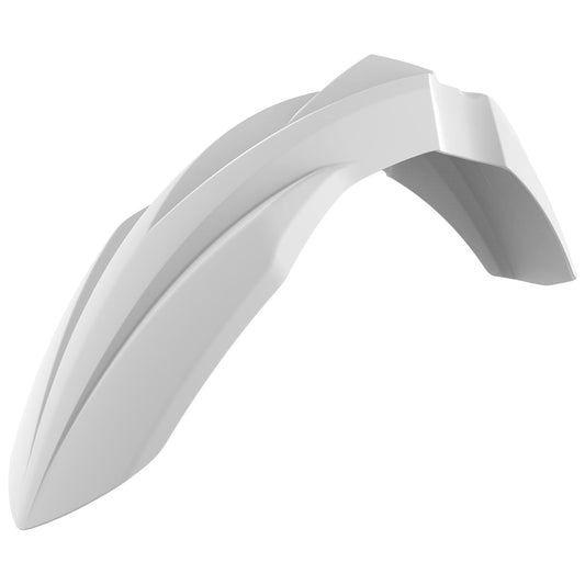 Polisport Kawasaki Front Fender KXF 250 2017 - 2022 KXF 450 2016 - 22, White