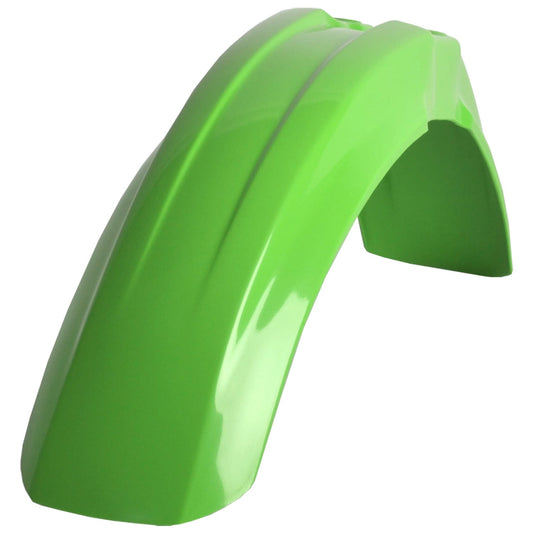 Polisport Kawasaki Front Fender KX 125 250 1993 - 2002 KX 500 1992 - 2004, Green