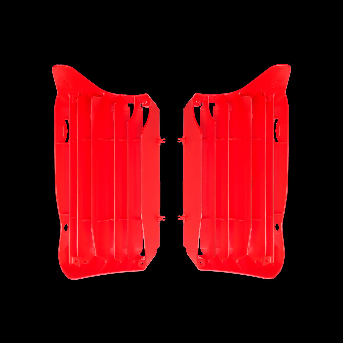 Polisport Honda Radiator Louvers CRF 250 R 2022 - 2023 CRF 450 R 2021 - 23, Red