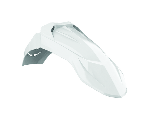 Polisport Universal Supermoto Front fender Vented White