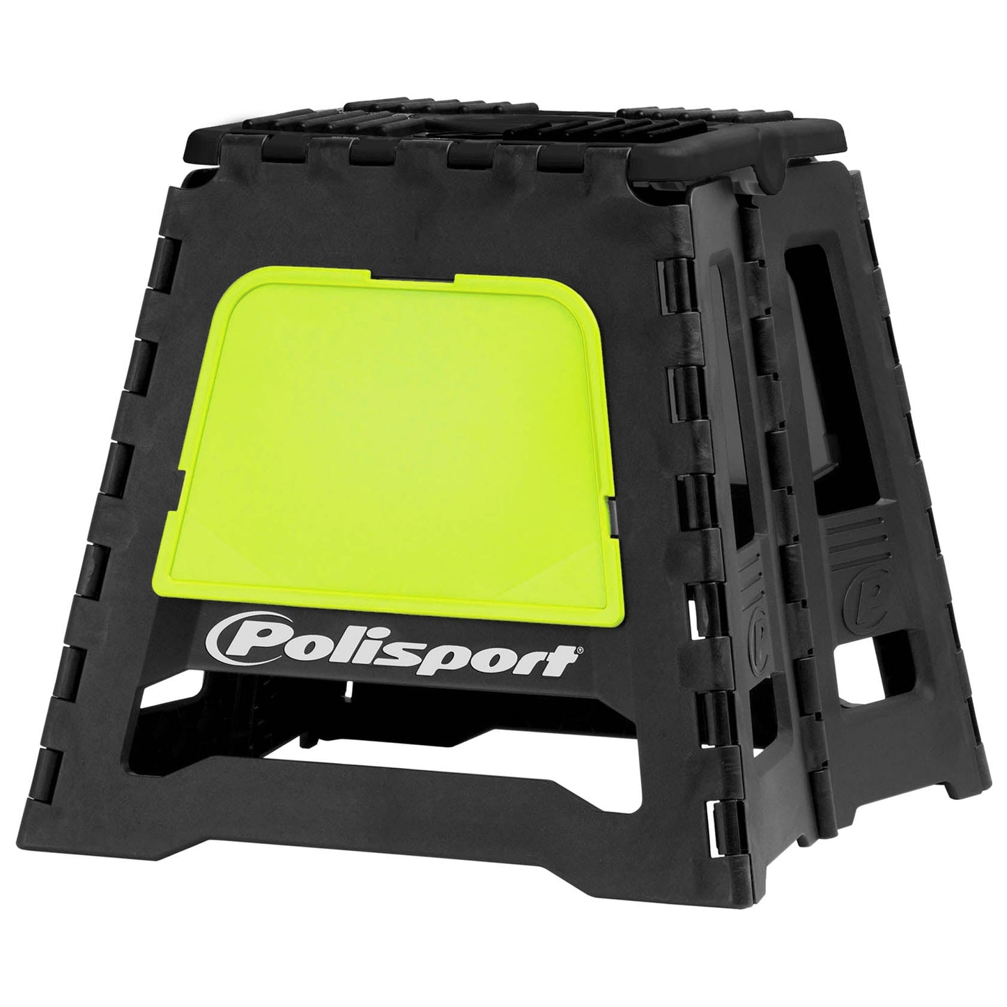 Polisport Fold Away Stand, Black / Neon