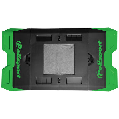 Polisport Bike Mat Foldable Plastic Mat, Green