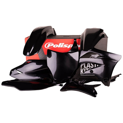 Polisport Kawasaki Plastic Kit KXF 450 2012 ONLY, Black