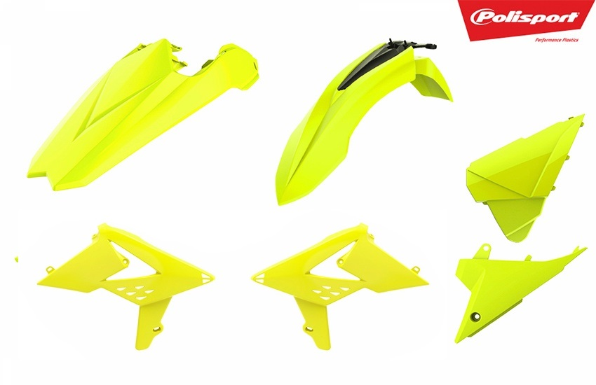 Polisport Beta Plastic Kit RR ENDURO 2018 - 2019, Fluo Yellow