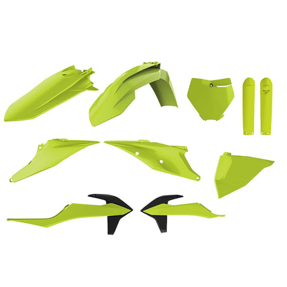 Polisport KTM Plastic Kit SX SXF 2019 - 2022, Neon Yellow