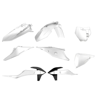 Polisport KTM Plastic Kit SX SXF 2019 - 2022, Clear