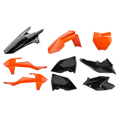 Polisport KTM Plastic Kit SX SXF 2016 - 2018 SX 250 2017 - 2018, OEM & Black