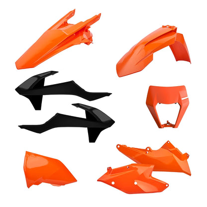 Polisport KTM Plastic Kit EXC EXCF 2017 - 2019, OEM