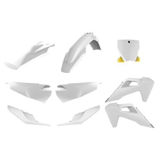 Polisport Husqvarna Plastic Kit TC FC 2019 - 2022, White