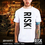 Risk Racing T Shirt - Vertical, XX Large