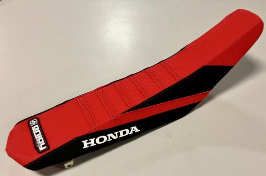 Enjoy Manufacturing Honda Seat Cover CRF 250 R 2018 - 2021 CRF 450 R 2017 - 2020 Ribbed Logo, Geico