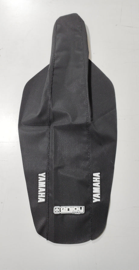 Enjoy Manufacturing Yamaha Seat Cover YZ 125 YZ 250 2002 - 2021 STD Logo, All Black