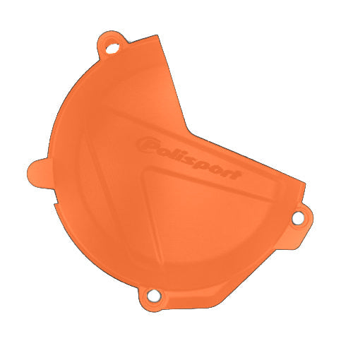 Polisport KTM Clutch Cover Protector SXF 250 350 2016 - 2022 EXCF 250 350 2017 - 22 Husqvarna FC 250 350 16 - 22 FE 250 350 17 - 2018, Orange