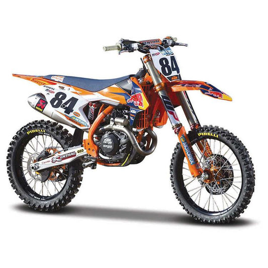 Maisto Toys 1:6 Jeffrey Herlings #84 Red Bull KTM SXF 450 Toy Model