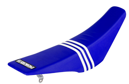 Enjoy Manufacturing KTM Seat Cover SX 85 2013 - 2017 Ribbed, TLD Blue / White