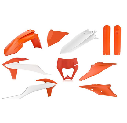 Polisport KTM Plastic Kit EXC EXCF 2020 - 2023, OEM 23