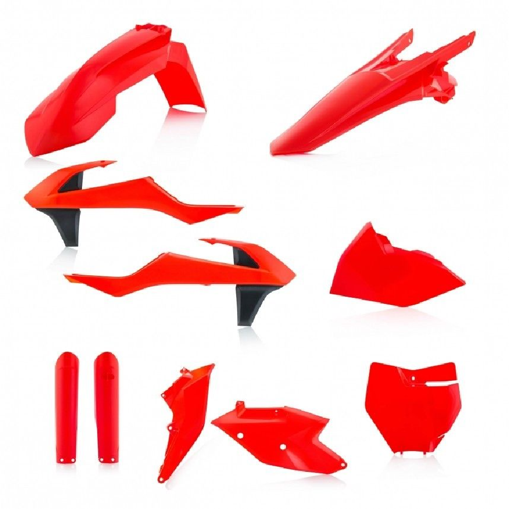 Polisport KTM Plastic Kit SX SXF 2016 - 2018 SX 250 2017 - 2018, Neon Orange