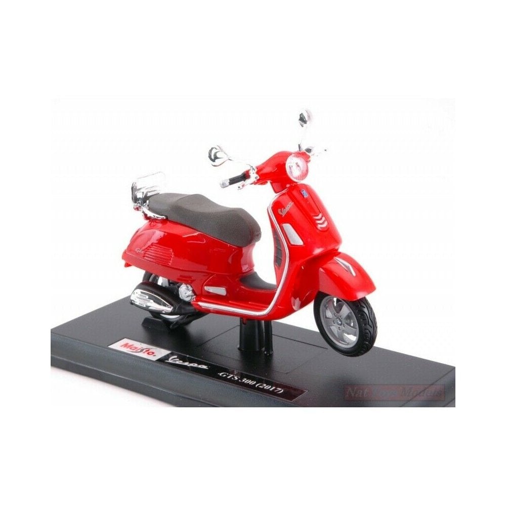 Maisto Toys 1:18 Vespa GTS 300 (2017) Red