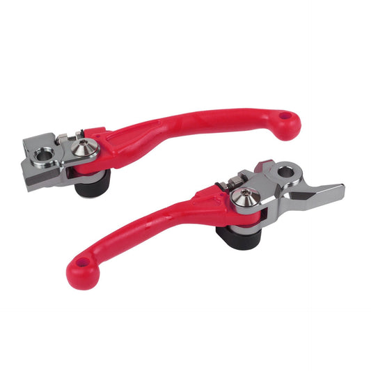 Polisport Honda Pivot Lever Set CR 125 250 2004 - 2007 CRF 250 R CRF 450 R 04 – 2006, Red