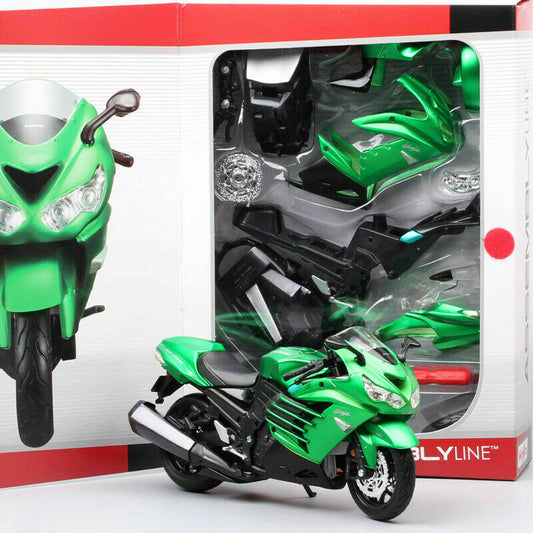 Maisto Toys 1:12 Kawasaki Ninja ZX-14R Assembly Kit Toy Model