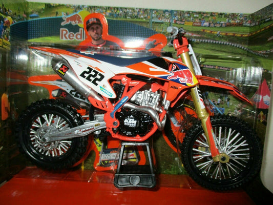 New Ray Toys 1:6 Toni Cairoli Red Bull KTM SXF 450 Toy Model