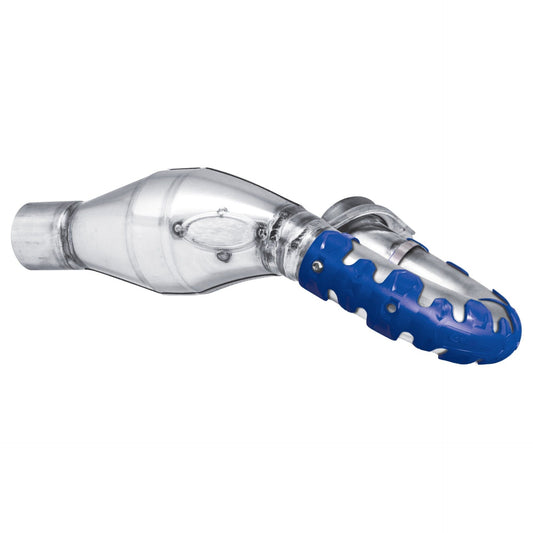 Polisport Universal Armadillo 4 Stroke Exhaust Pipe Guard (Short), Blue