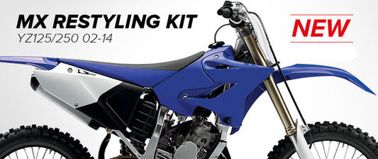 Polisport Yamaha Plastic Kit YZ 125 YZ 250 2002 - 2014 Restyle, OEM